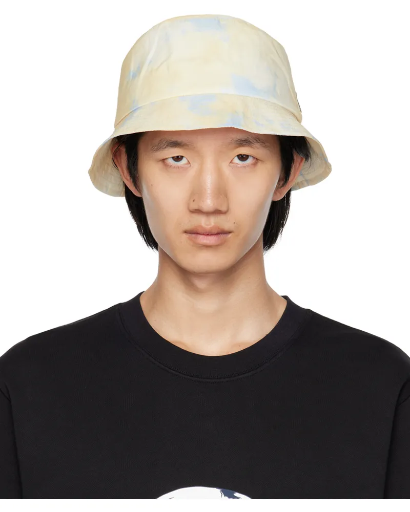 Paul Smith Yellow & Blue Tie-Dye Bucket Hat 11