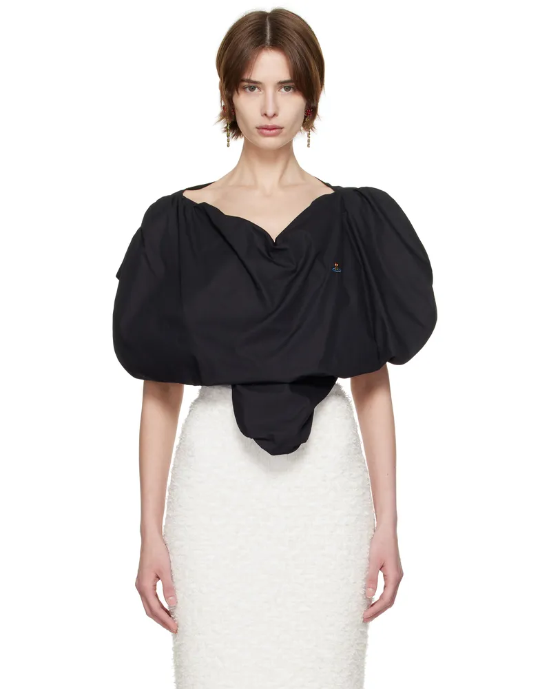 Vivienne Westwood Black Heart Blouse N401