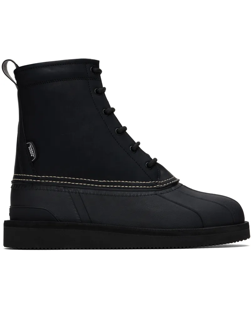 SUICOKE Black ALAL-wpab Boots Black