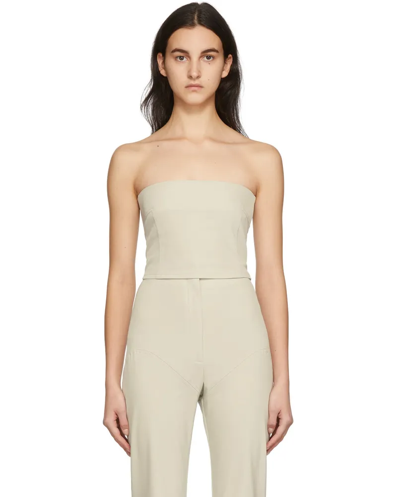 Paris Georgia Taupe Audrey Tank Top Fawn