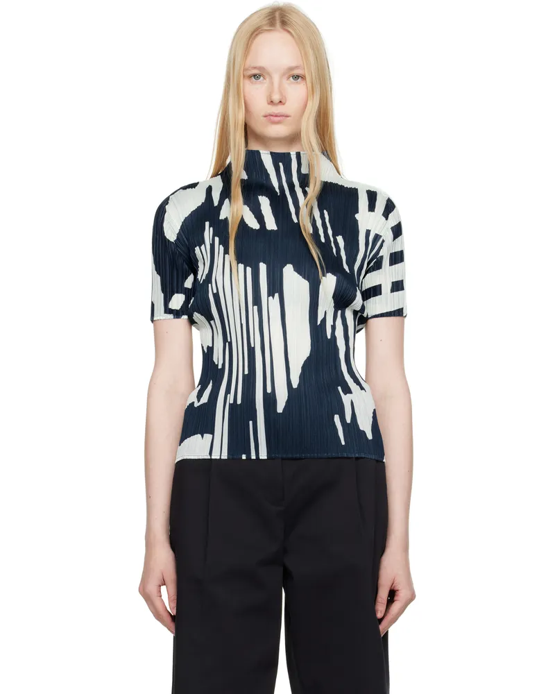Issey Miyake Blue Refraction Top 77