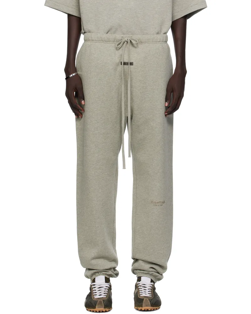 Fear of God Gray Vintage Fleece Sweatpants Concrete
