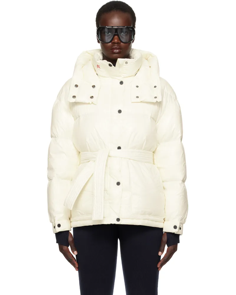 Perfect Moment White Maya Down Jacket Antique