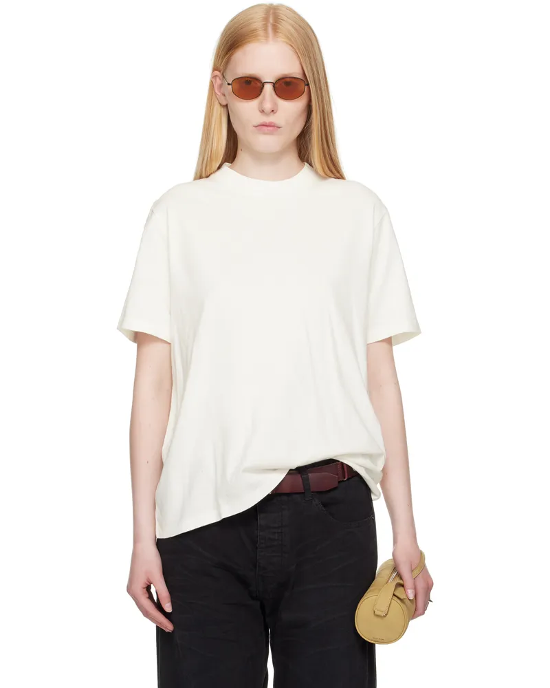 Our Legacy White Box T-shirt Sea