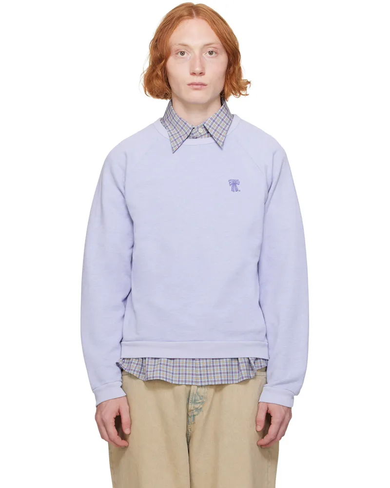Acne Studios Blue Sport Sweatshirt Dc2