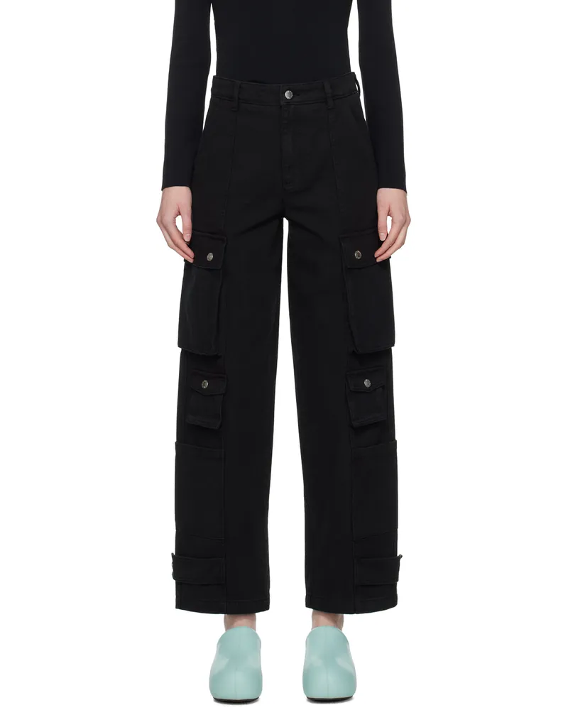 Simon Miller Black Campo Cargo Pants Black