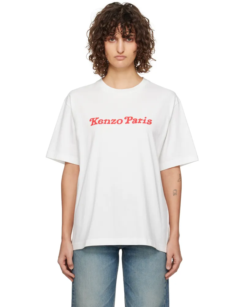 Kenzo White Kenzo Paris VERDY Edition Oversized T-shirt 02
