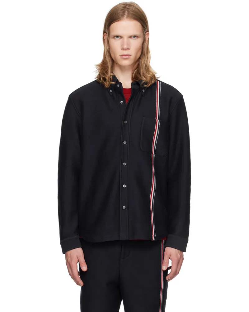 Thom Browne Navy Stripe Jacket 415