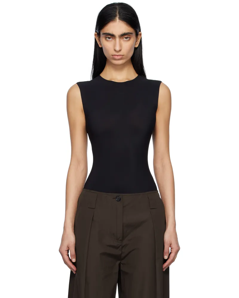 AGOLDE Black Aura Bodysuit Black