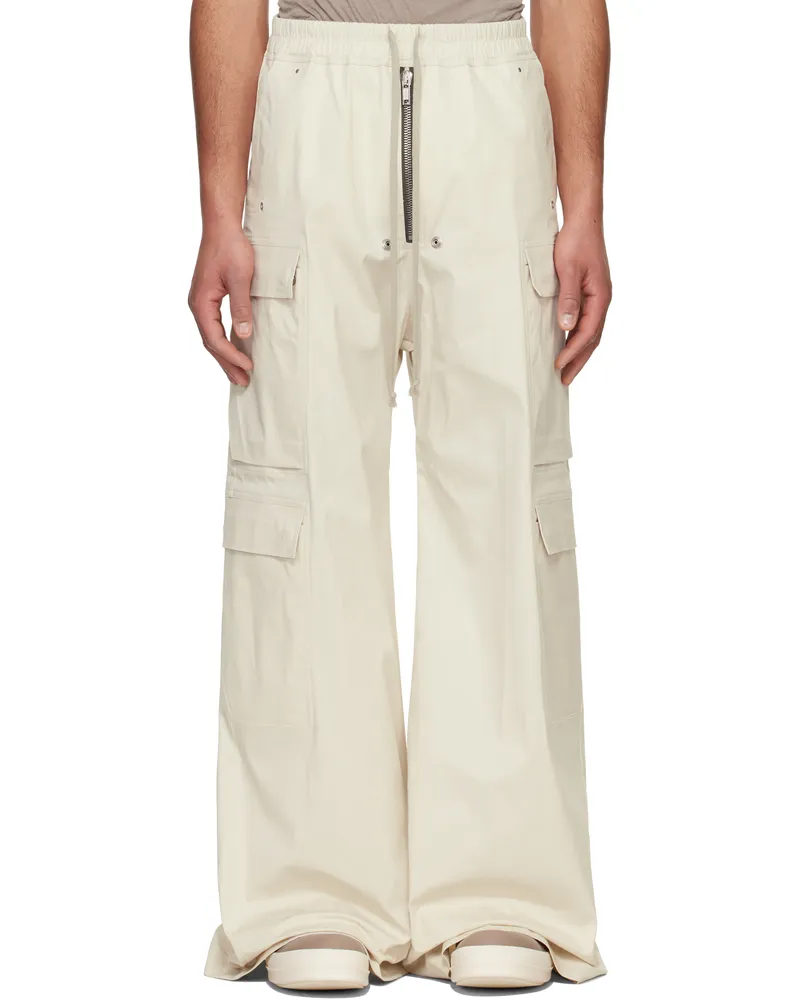 Rick Owens Off-White Hollywood Cargobelas Cargo Pants 41