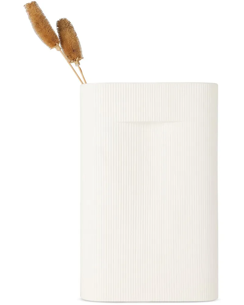 Muuto Off-White Ridge Vase Off