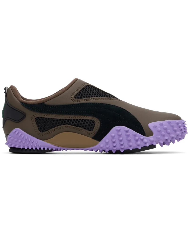 Puma Brown UR Mostro Communication Sneakers Haute