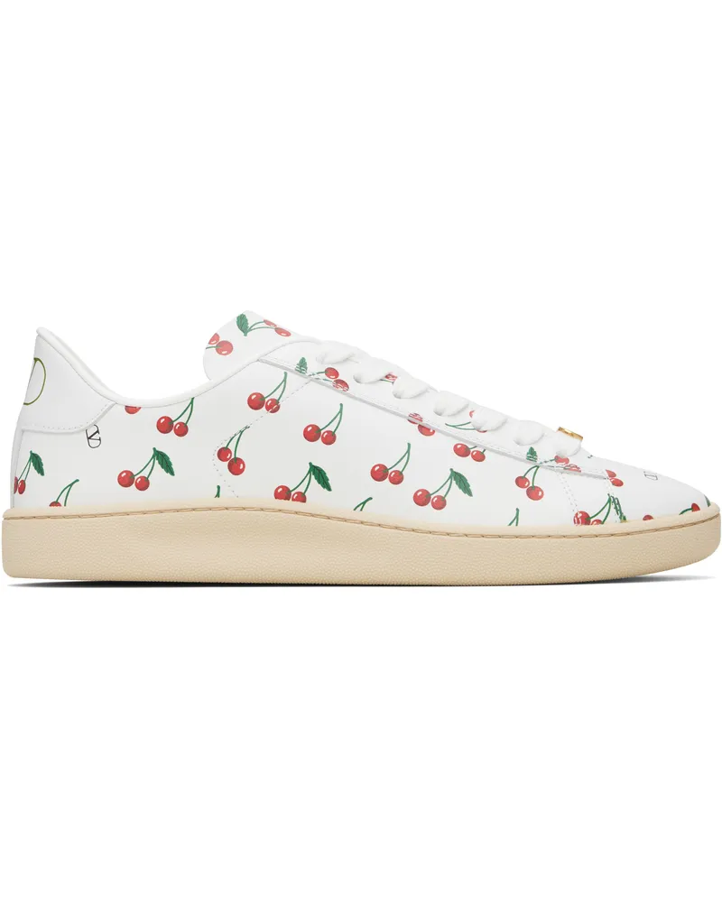 Valentino Garavani White 'Valentino' Royco Sneakers Csv
