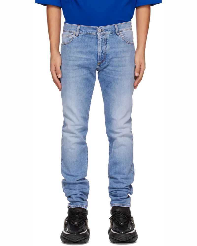 Balmain Blue Faded Jeans 6ff