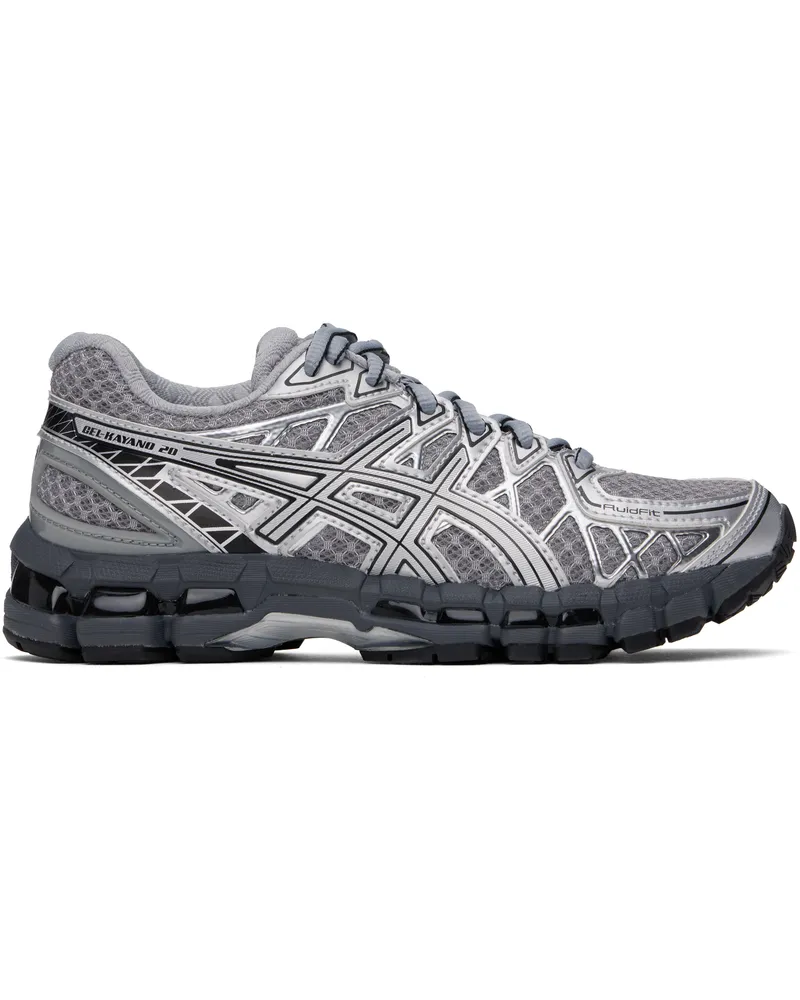 Asics Gray & Silver GEL-KAYANO 20 Sneakers Gravel