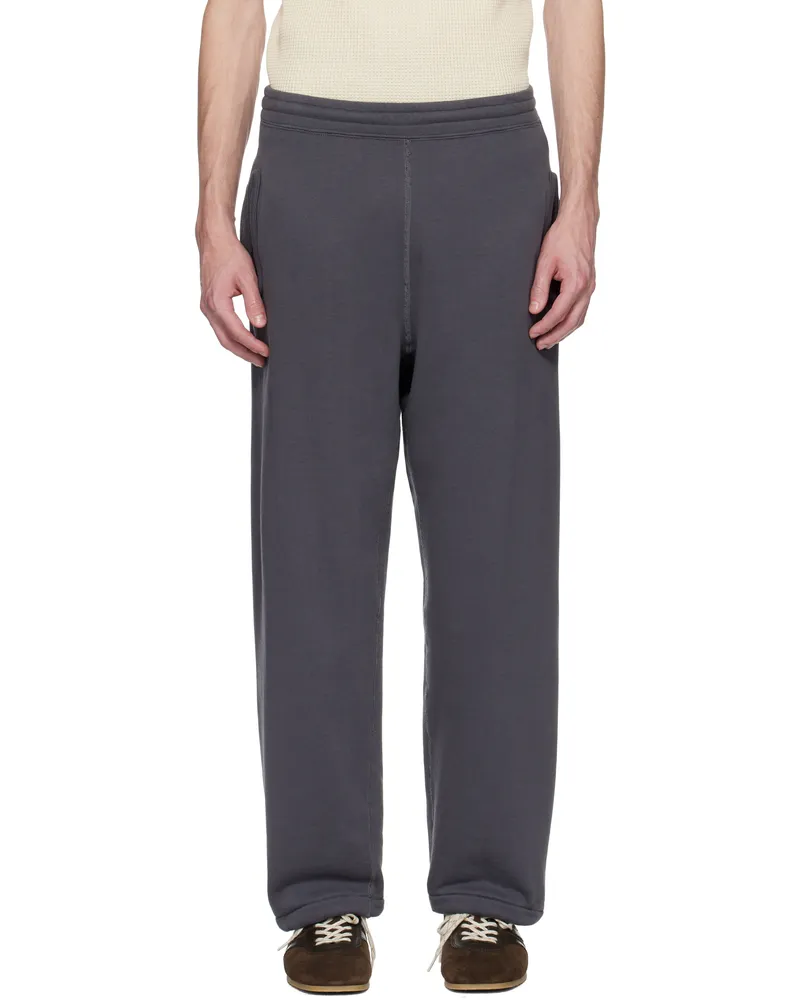 nanamica Gray Reversible Sweatpants Charcoal