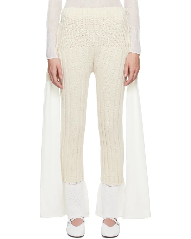Issey Miyake Off-White 'Behind The Scenes' Trousers 06