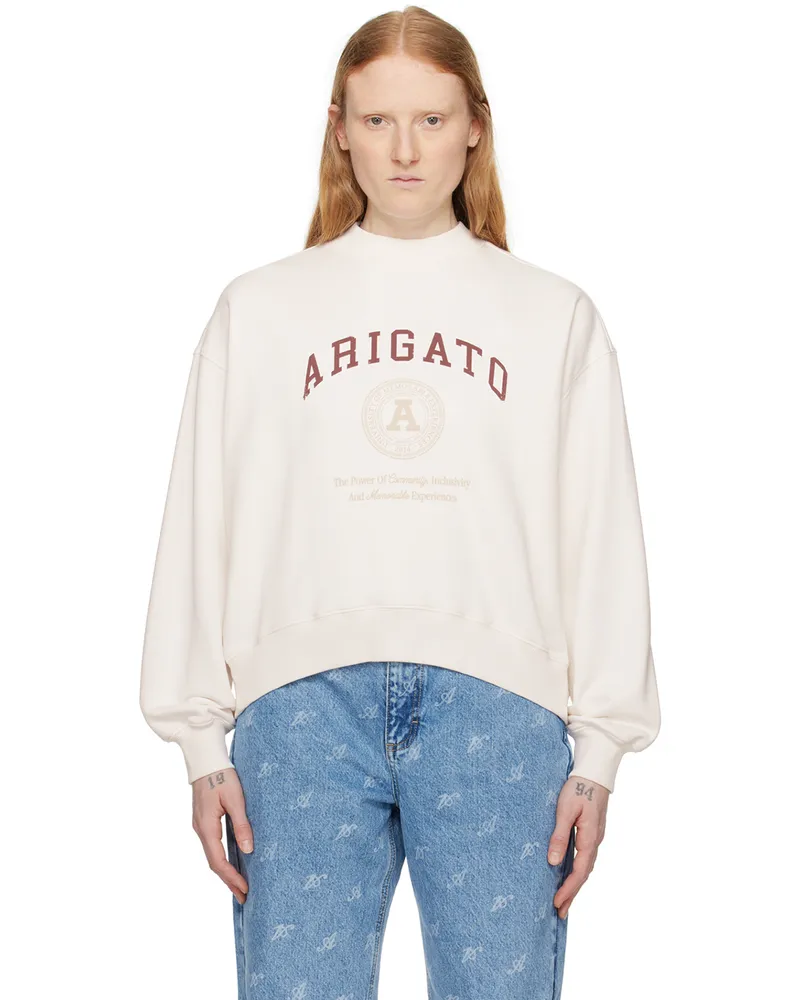 Axel Arigato Off-White University Sweatshirt Off
