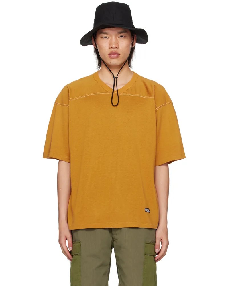 nanamica Yellow Midshipman T-Shirt Ms