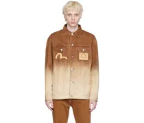 Brown Daicock Denim Jacket