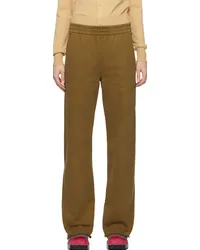 Acne Studios Brown Printed Sweatpants Dgy