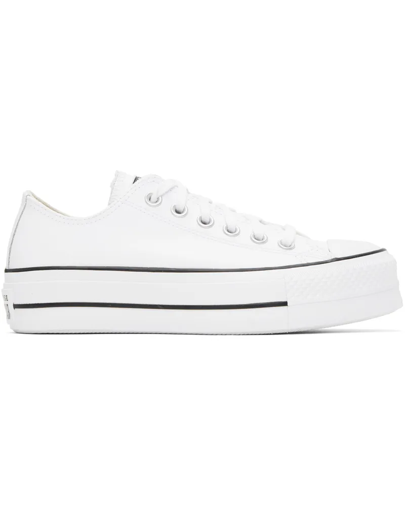Converse White Chuck Taylor All Star Platform Sneakers White