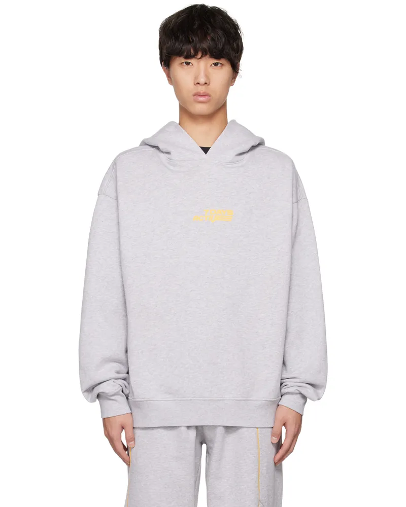 7 DAYS Active Gray King Hoodie 022