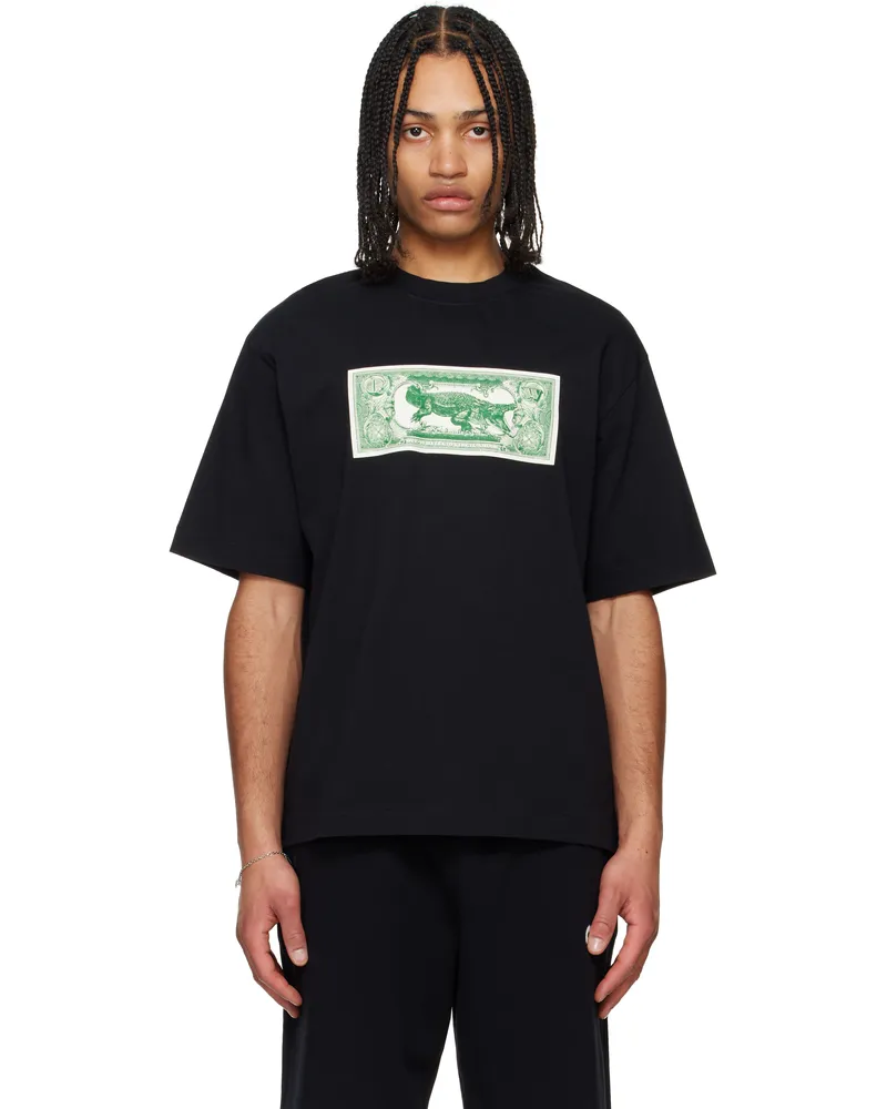 OFF-WHITE Black Banknote Arrow T-shirt Black