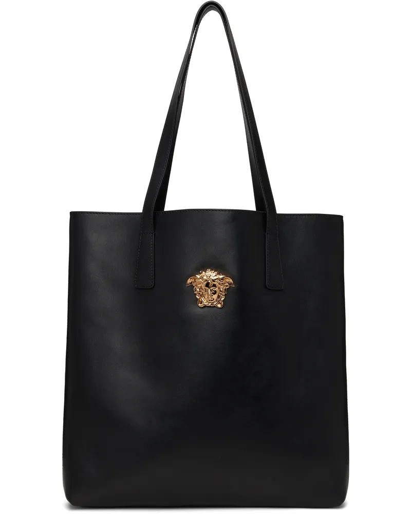 Versace Black 'La Medusa' Tote 1b00v-black-versace