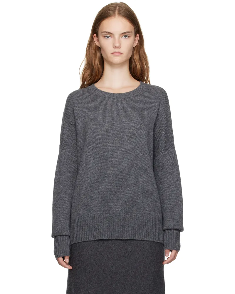 Lisa Yang Gray Mila Sweater Gr