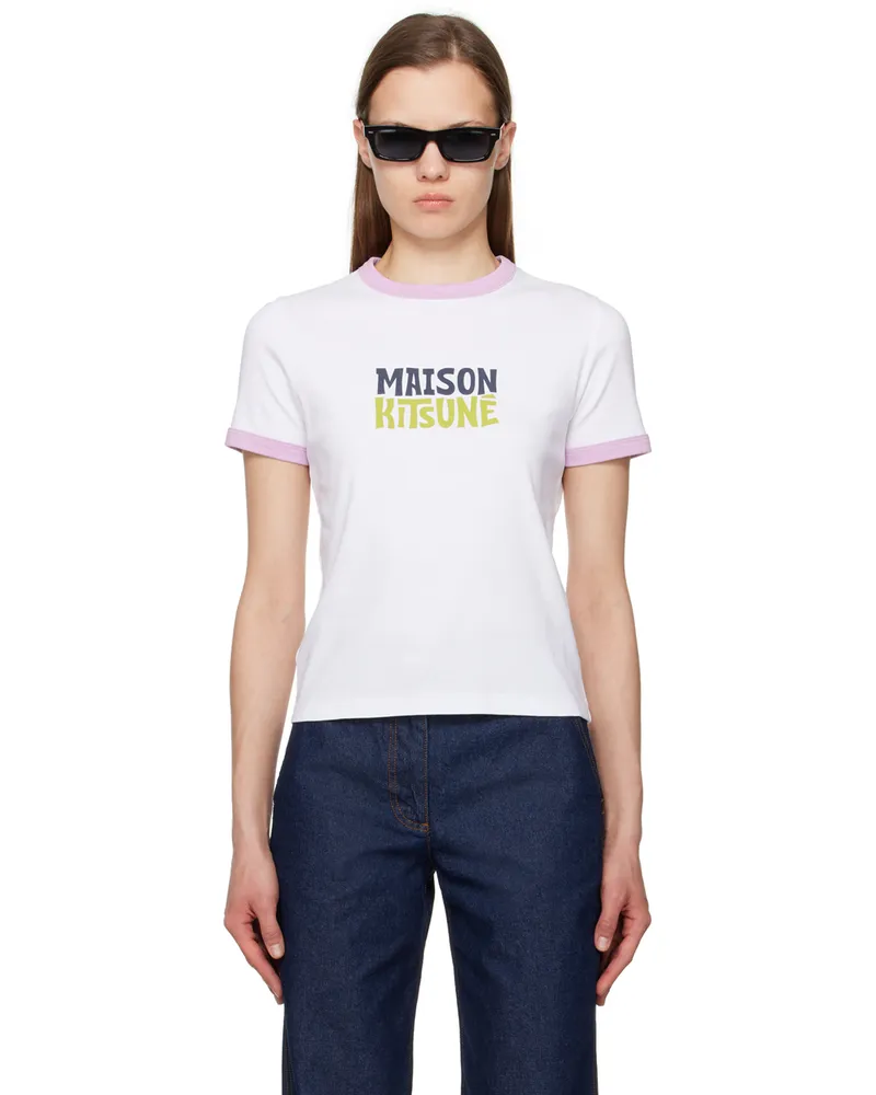 Kitsuné White Surfing Club T-Shirt P100
