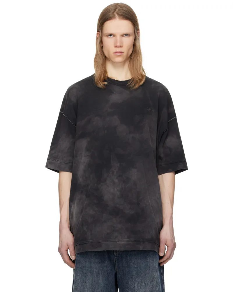 JUUN.J Black New Dyeing Over Fit T-shirt