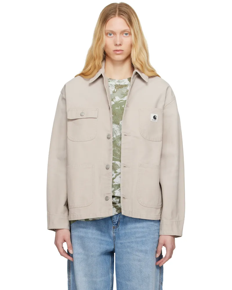 Carhartt WIP Beige OG Michigan Jacket Dusky