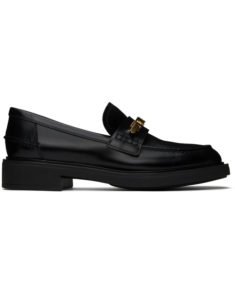 Gianvito Rossi Black Martine Laofers Nero