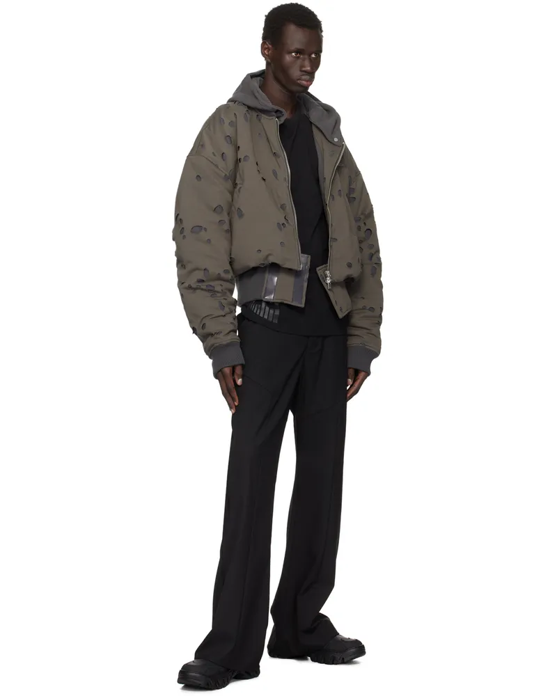 ジャケット・アウター HELIOT EMIL PNEUMATIC BOMBER JACKET HELIOT EMIL Black Pneumatic Bomber Jacket | Garmentory