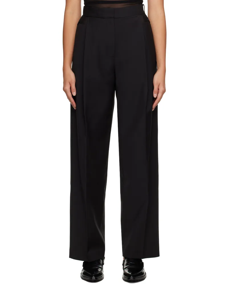 camilla and marc Black Alma Trousers Dblk