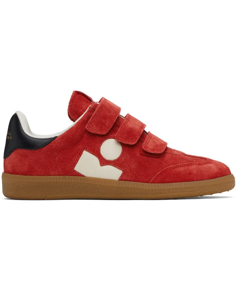 Isabel Marant Red Beth Sneakers Red