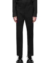 Jil Sander Black Tailored Trousers Black