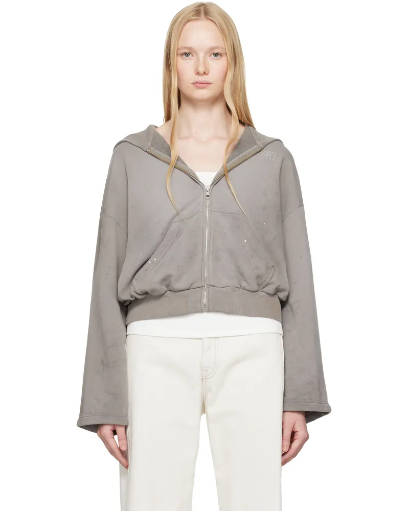 Maison Margiela Taupe Light Sweat Hoodie 803