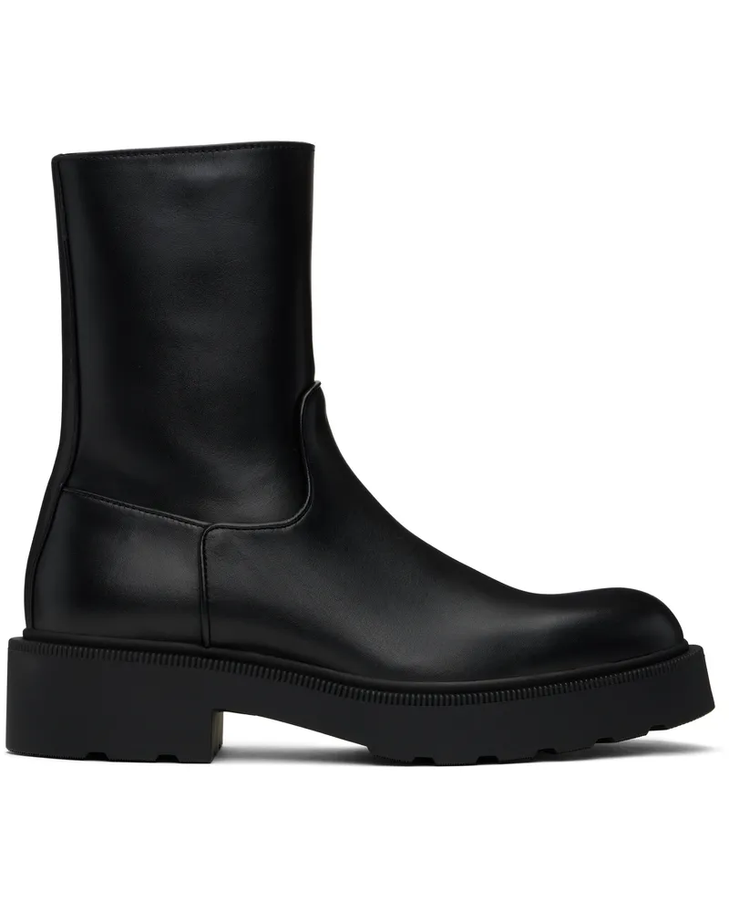The Row Black Nobilis TR Boots Blk