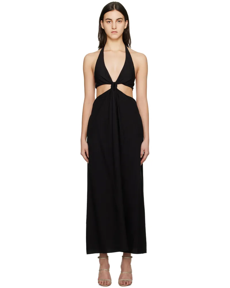 camilla and marc Black Prado Maxi Dress Black