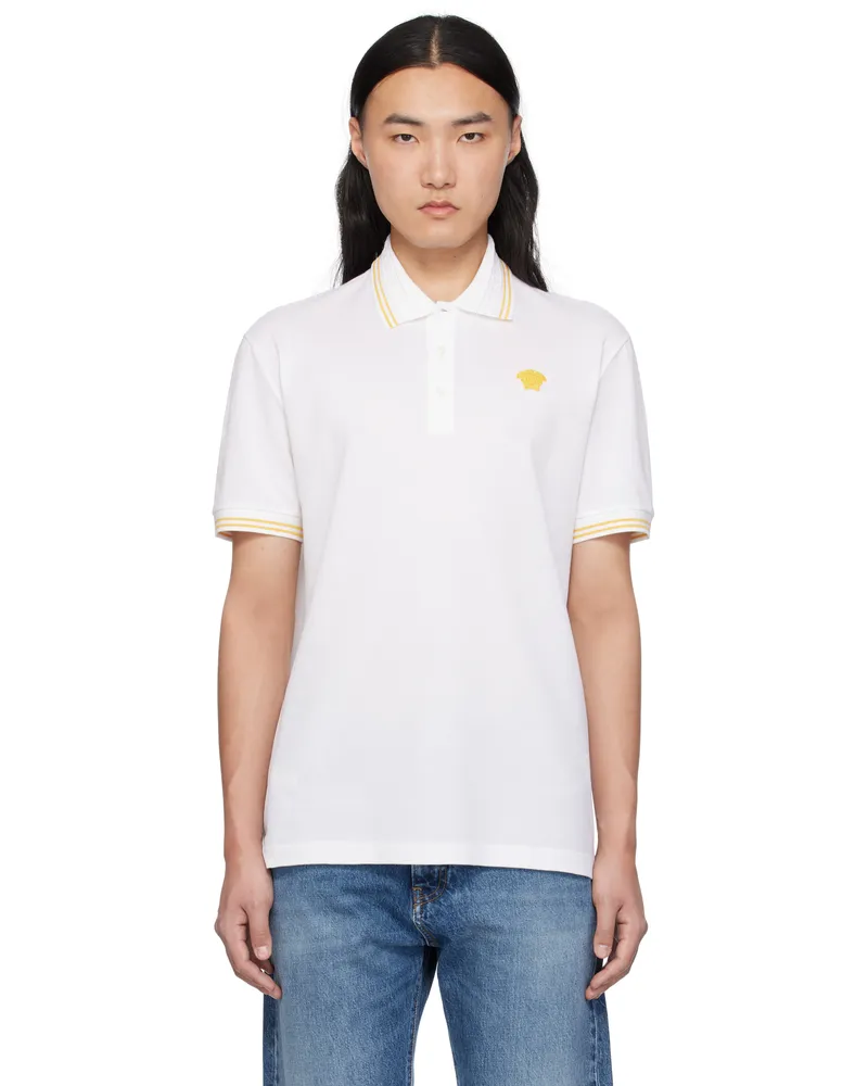 Versace White Medusa Polo 1w000-optical