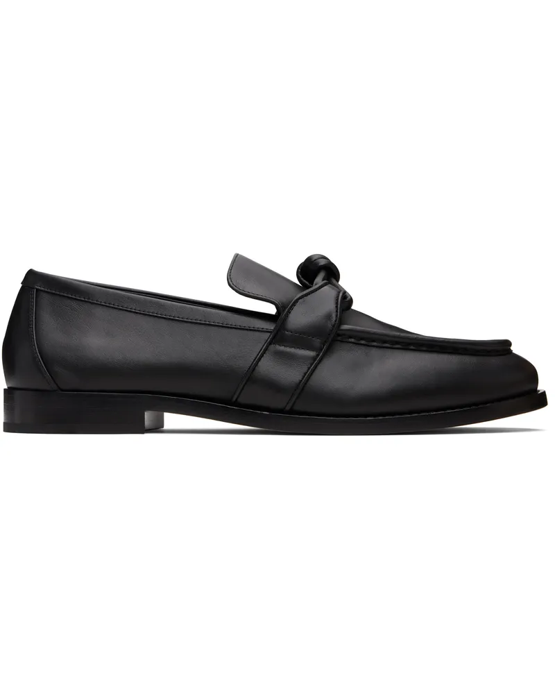 Bottega Veneta Black Astaire Loafers 1000