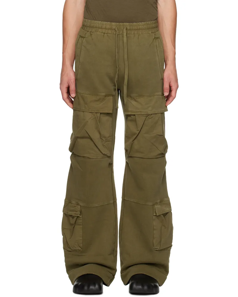Entire Studios Khaki Utility Sweatpants Military