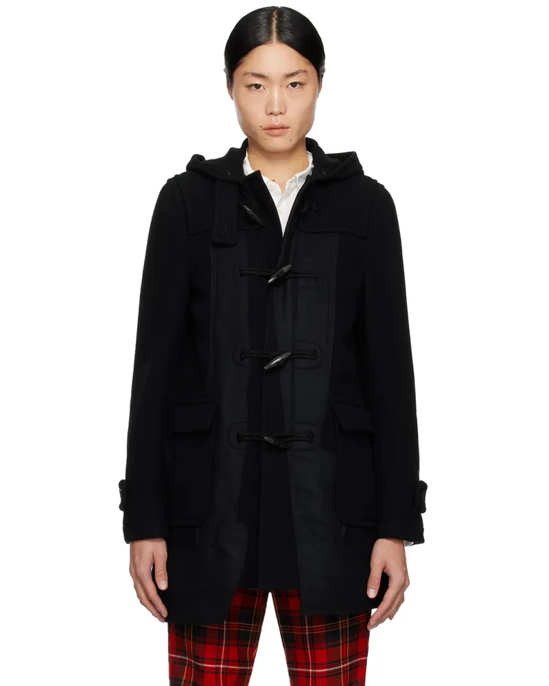 Comme des Garçons Black Felted Coat 1