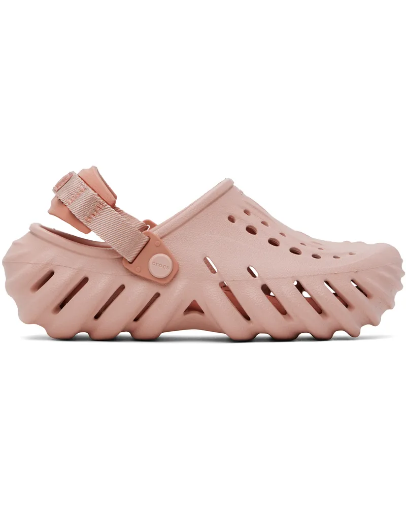 Crocs Pink Echo Clogs Pink