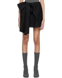 Cecilie Bahnsen Black Gigi Miniskirt Black