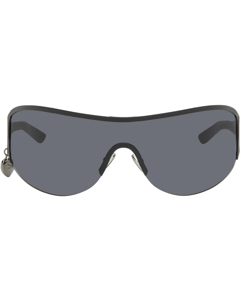 Acne Studios Black Metal Frame Sunglasses Ax0