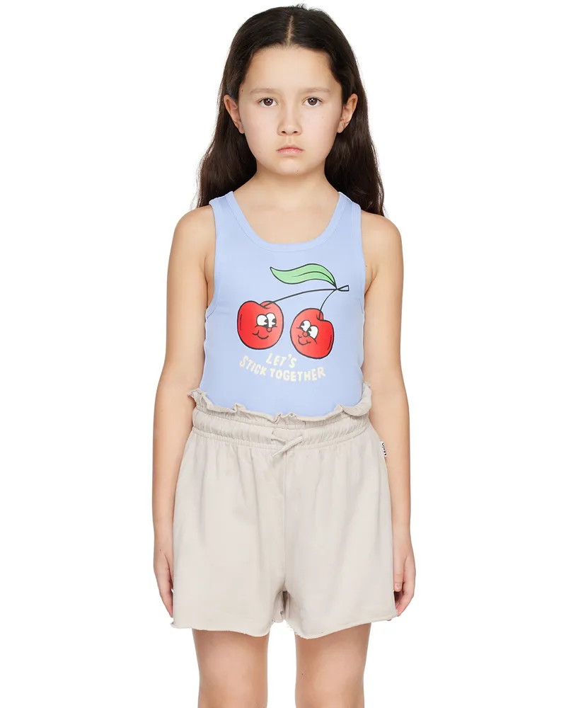 Molo Kids Blue Rosie Tank Top 8691