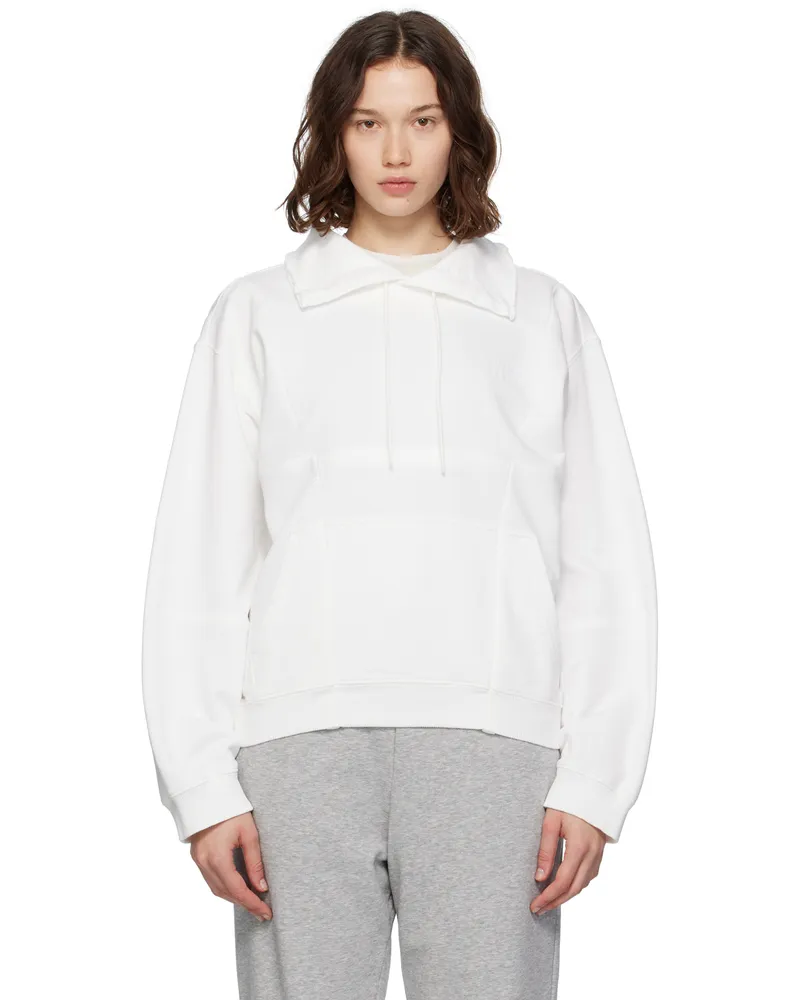 Maison Margiela Off-White Collared Sweatshirt 101
